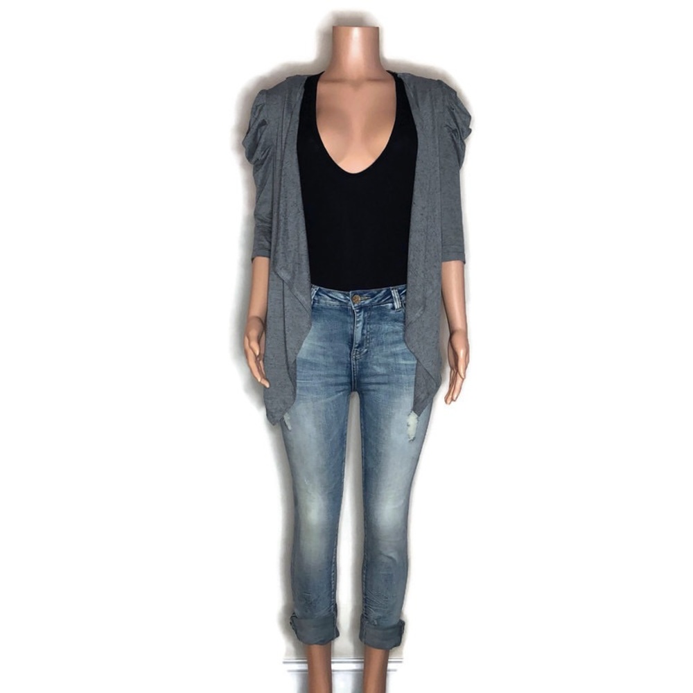 Bianco jeans premium light distressed denim
